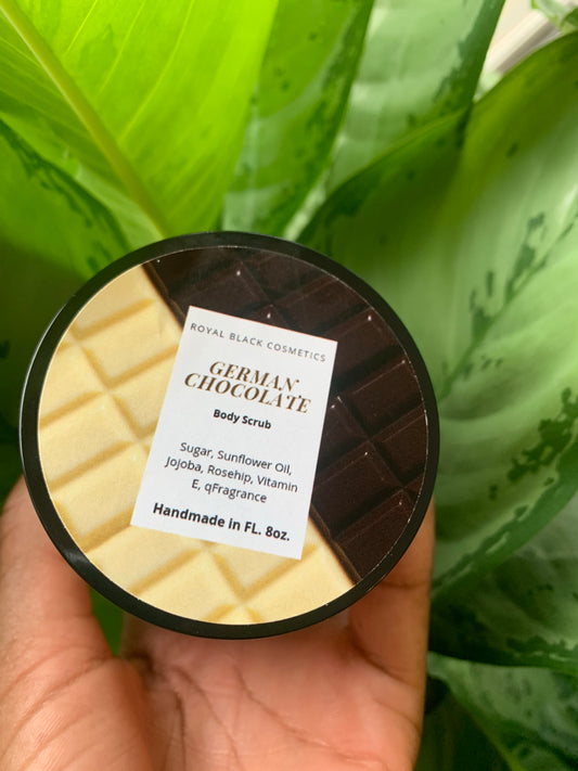 German Chocolate Body Scrub