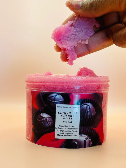 Chocolate Cherry Bliss Body Scrub