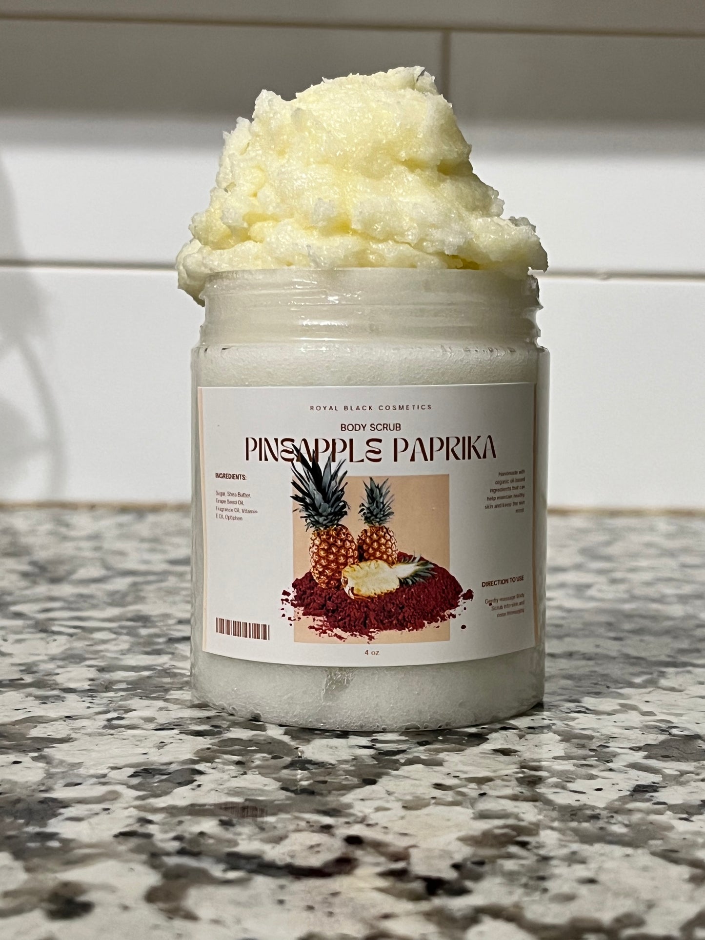 Pineapple Paprika Body Scrub