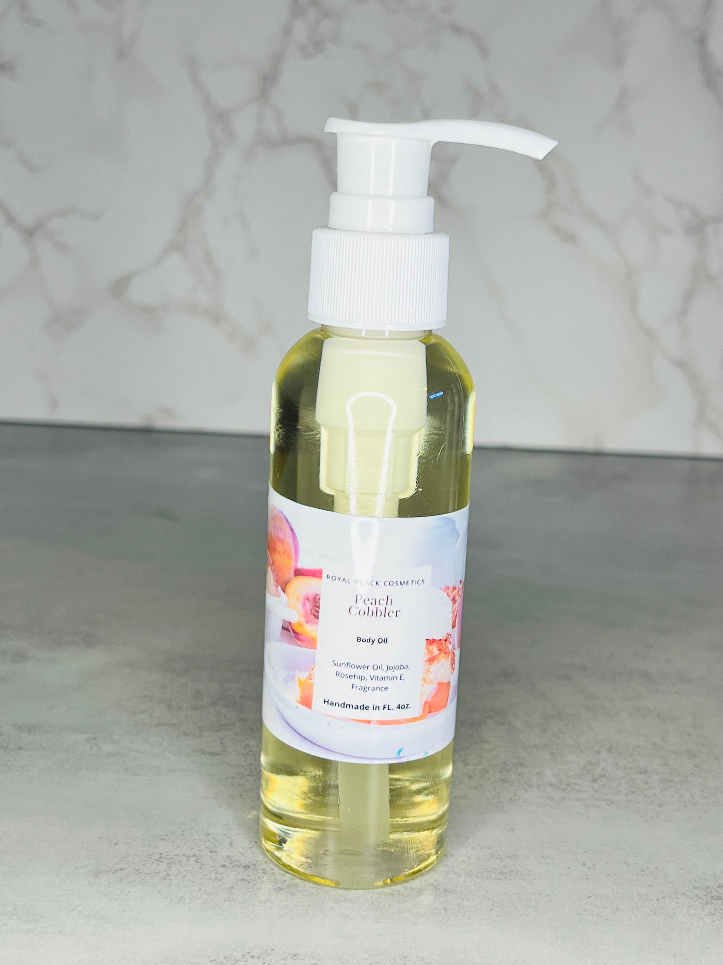 Peach Cobbler Body Oil