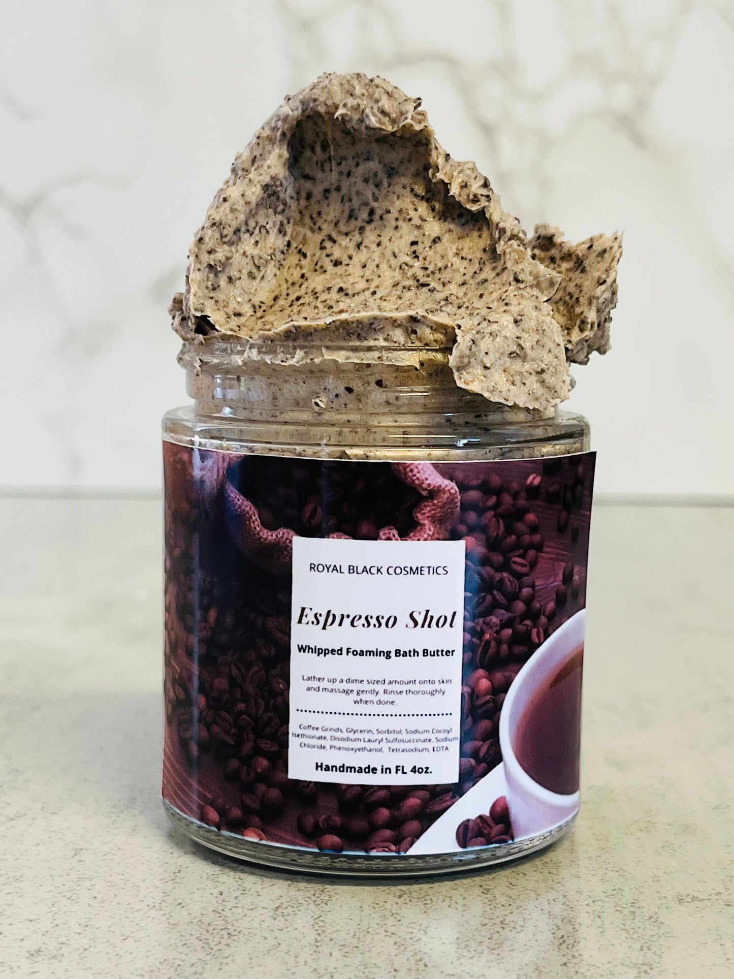 Whipped Foaming Coffee Scrub