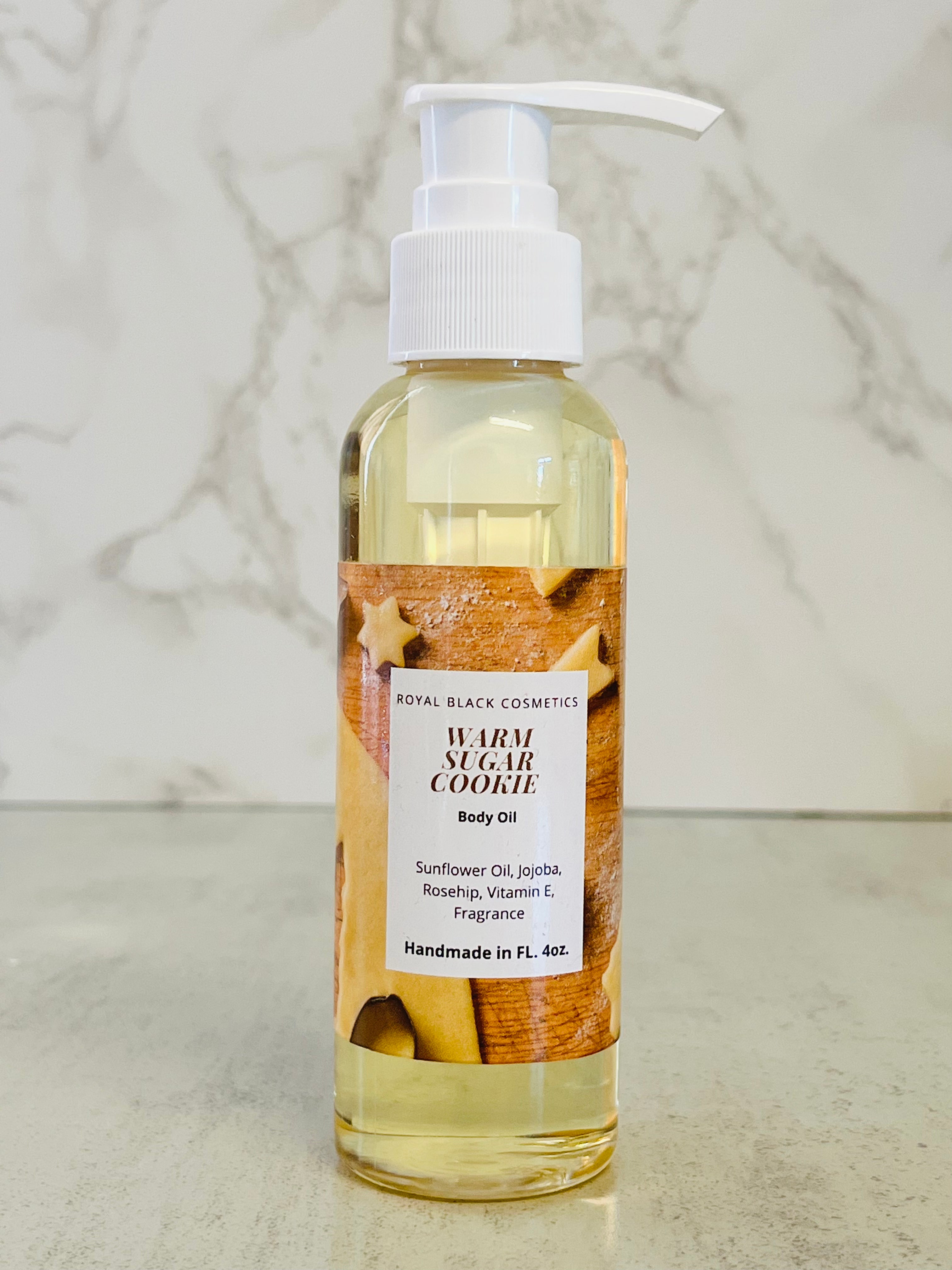 Sugar Cookie Body Oil, Vanilla Bean + Caramel – Naturale Goddace