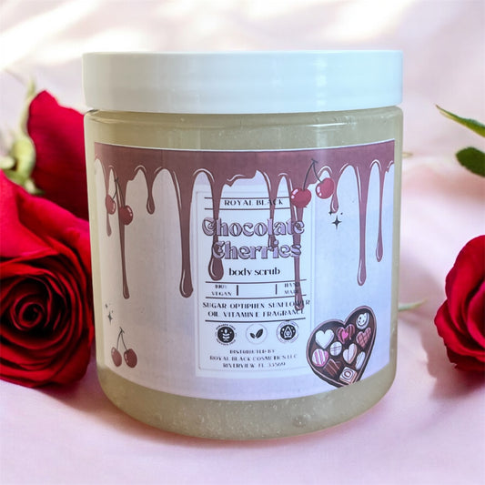 Chocolate Cherries Body Scrub