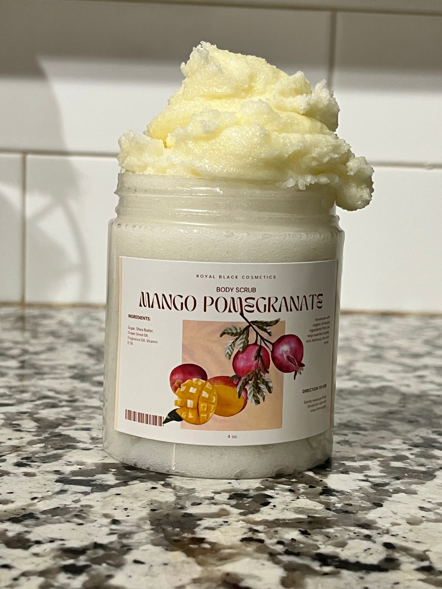 Mango Pomegranate Body Scrub