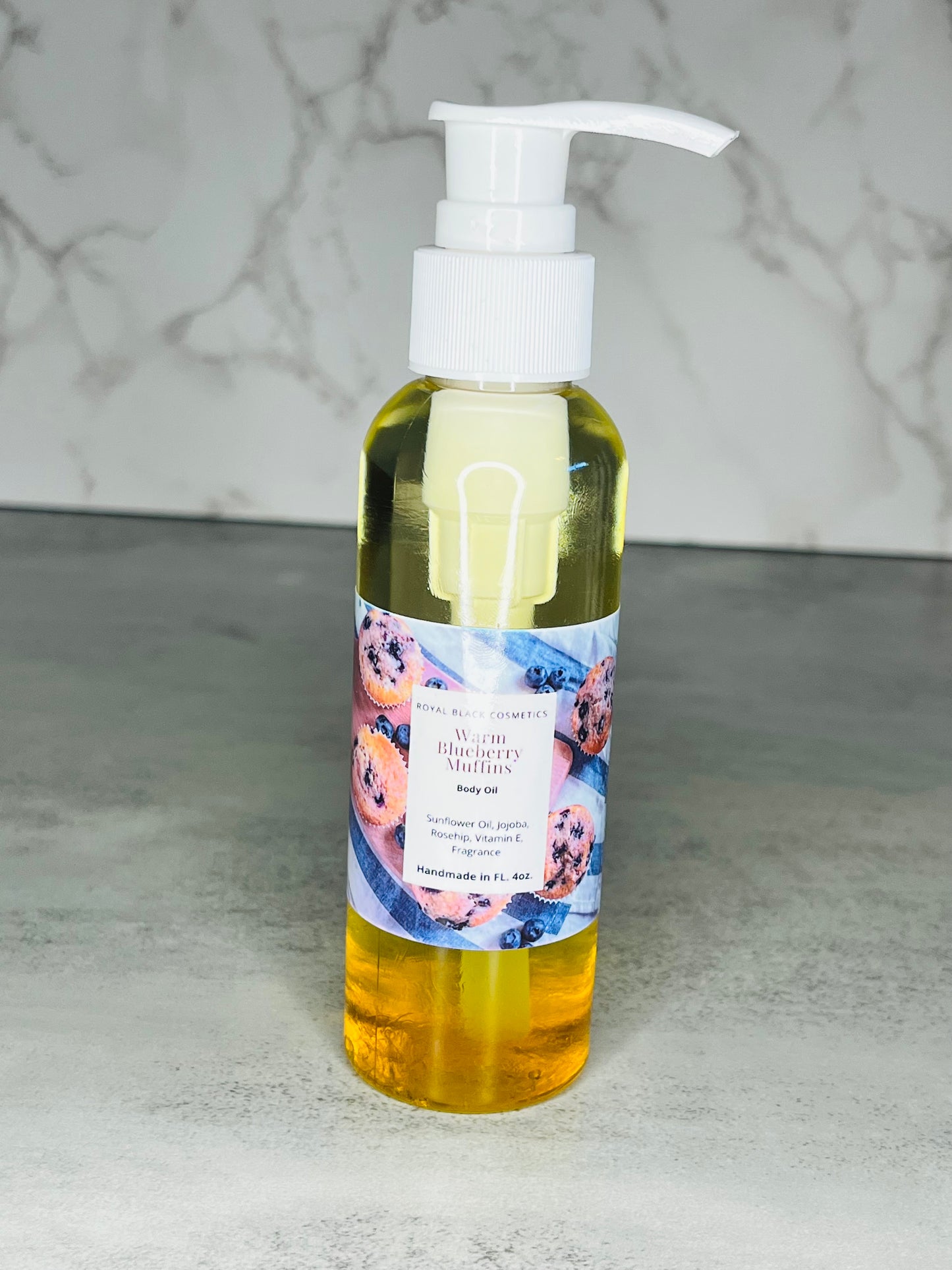 Warm Blueberry Muffin Body Oil