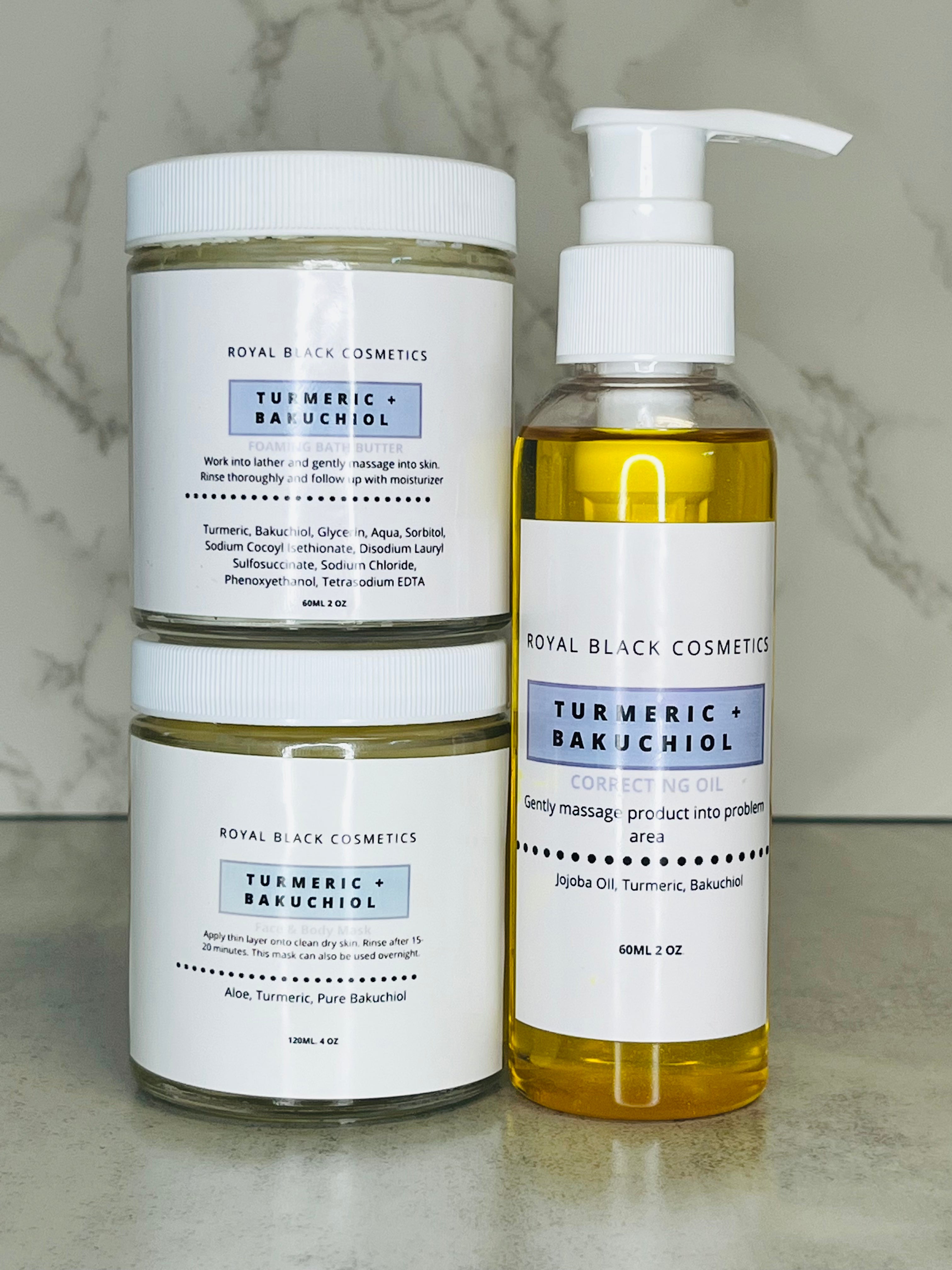 Kit Hyperpigmentation Hyperpigmentation + Dark Spot Correcting Kit – Royal Black Cosmetics
